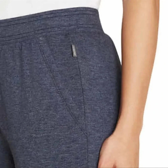 Eddie Bauer Ladies' Lounge Jogger, 2-pack blue and gray - Picture 9 of 10